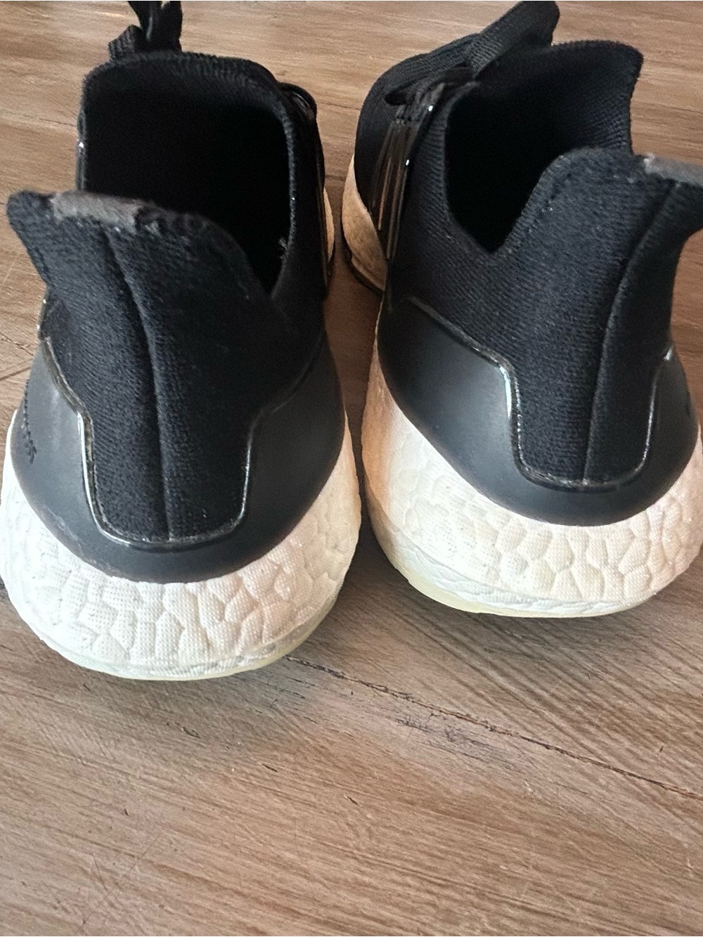 adidas Ultraboost ‘Primeblue’ Black Knit Sneakers with White Midsole - Picture 3 of 7